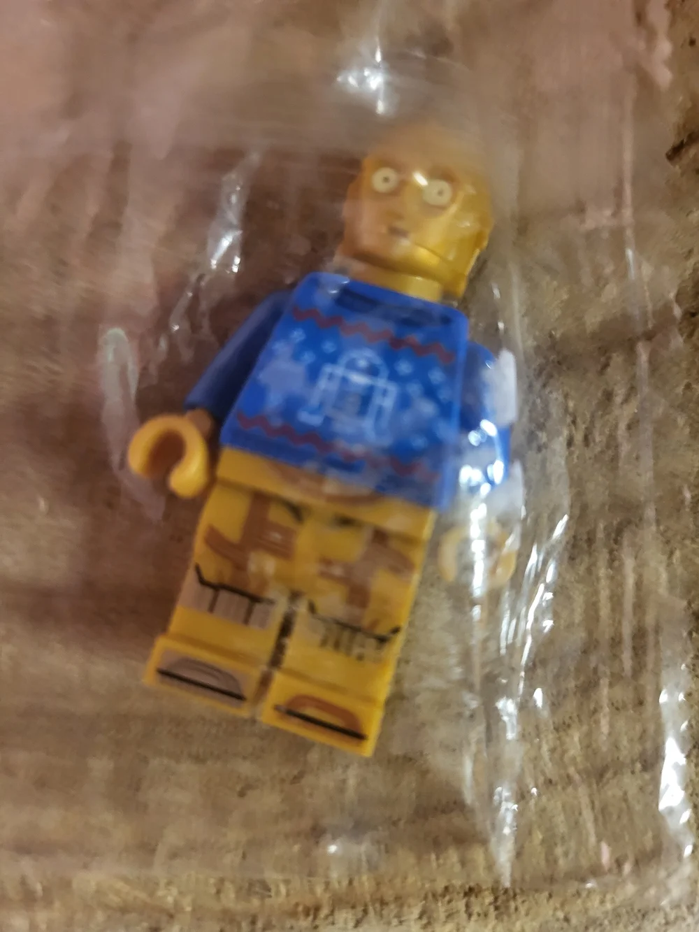 LEGO Star Wars Christmas Sweater C-3PO Protocol Droid Minifigure 75340 Christmas